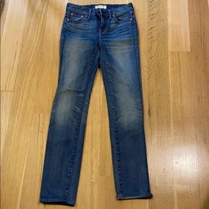 Madewell “Alley Straight” jeans size 25